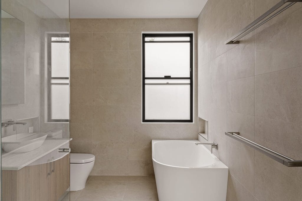 A modern bathroom project by YourBuild Construct in Werri Beach NSW