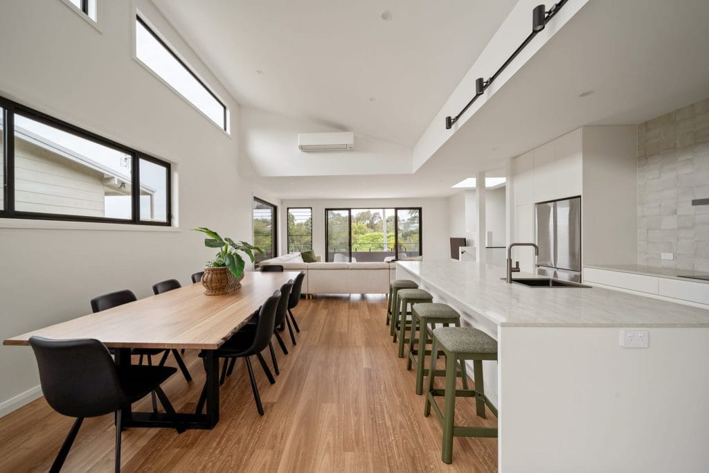 A modern home renovation in Werri Beach by YourBuild Construct