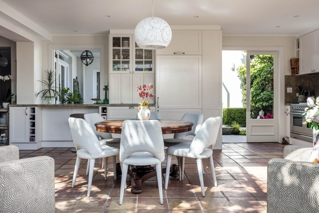 A renovated kitchen and dining room in a Paddington NSW project by YourBuild Construct