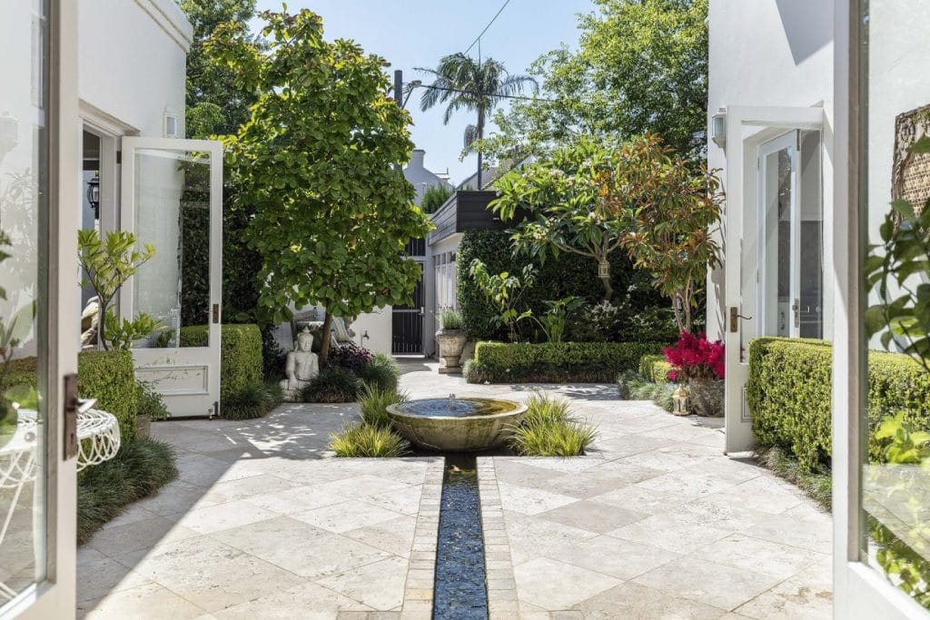 Terrace garden in Paddington NSW